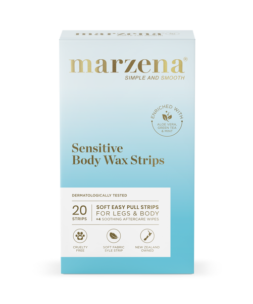 Best Wax Strips for Sensitive Skin 20 Strips Marzena Australia