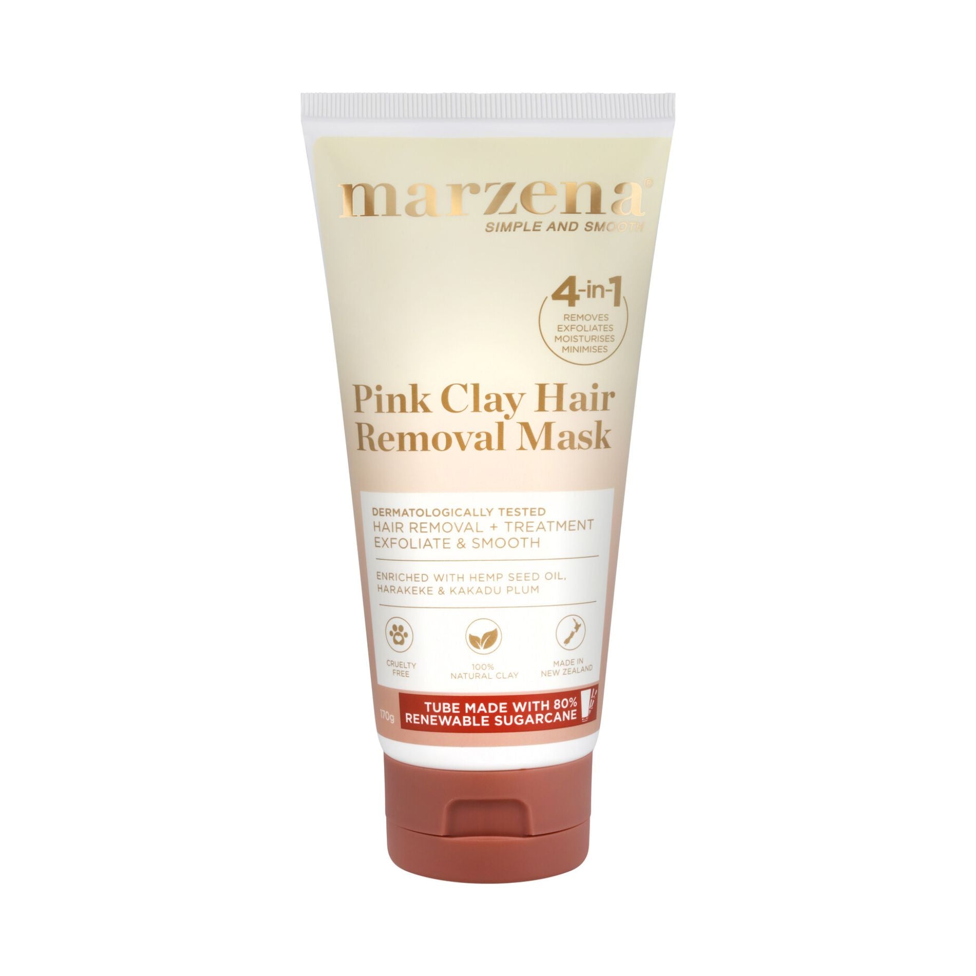 Marzena Pink Clay Hair Removal Mask 170g
